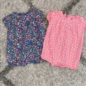 12-18 month Gap Girls Bubble Romper set